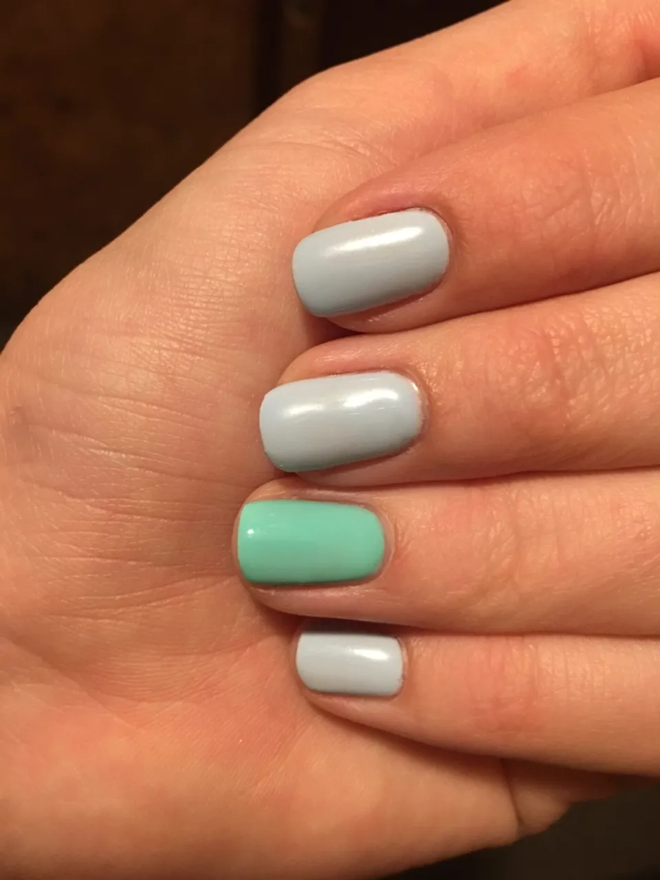 Freshly painted nails — the kind of regular care a plan covers
